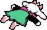 ralsei straight up splatting it